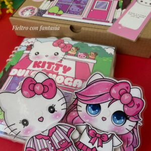 Hello Kitty Libro con Velcro